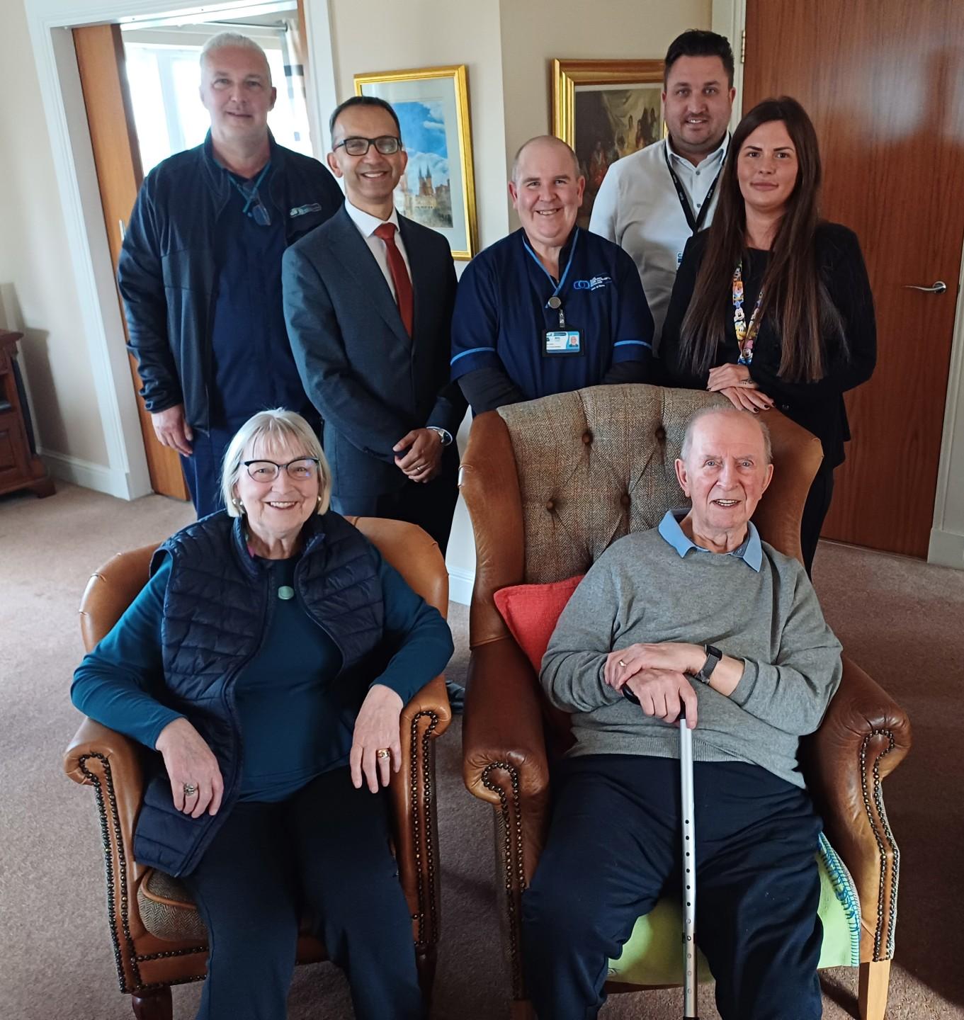 Care at Home team are a story worth telling for sports journalist Dixon